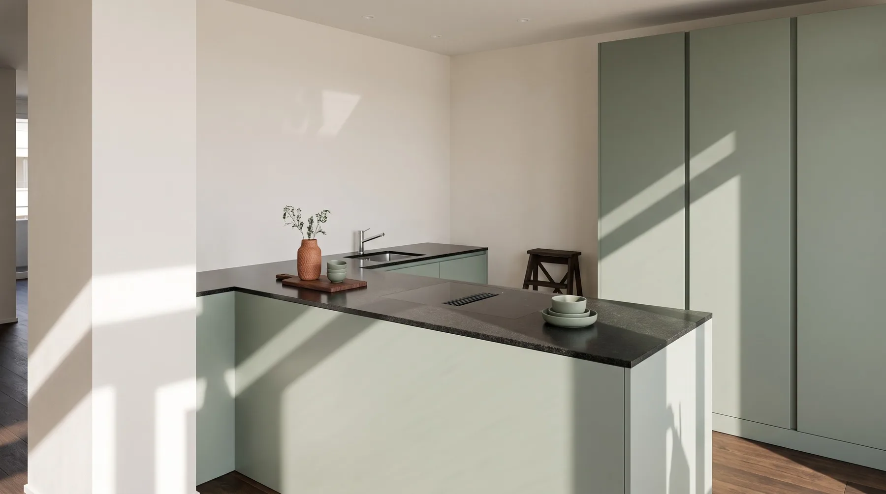 Küche: Ausbau B